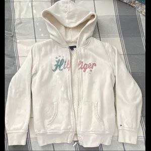 Tommy Hilfiger jacket white zip up